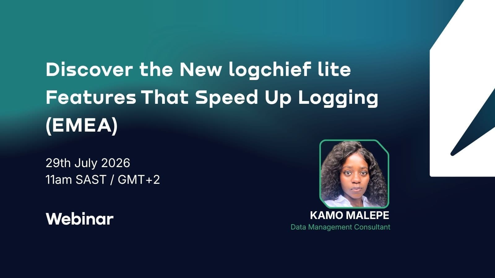 Discover The New logchief lite Features That Speed Up Logging (EMEA)